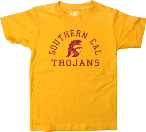 Vista 14 de Wes and Willy Camiseta de algodón orgánico de manga corta para niños de la NCAA