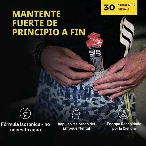 Vista 2 de SiS GO Energy + Gel de cafeína, 0.78 oz de carbohidratos, 75 mg de cafeína
