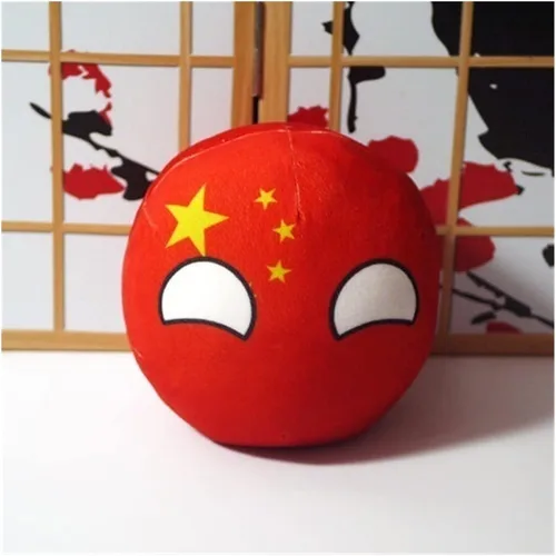 Vista 21 de 7.9 pulgadas, pelota de Polonia, Countryballs, Canadá, Reino Unido, Francia, baile de campo, decoraciones, cosplay de anime, juguetes de peluche