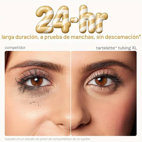 Vista 7 de tarte tartelette XL Tubing Máscara para pestañas Negro