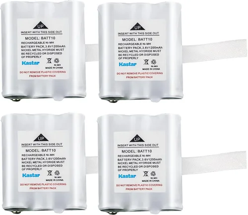 Vista 4 de Kastar Paquete de 1 batería de repuesto para Midland BATT10 BATT-10, Midland AVP13 MID-AVP13, Midland T71 T-71, Midland T75 T-75, Midland T77 T-77