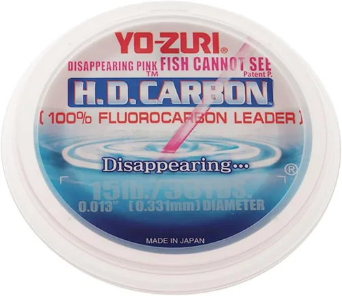 Vista 18 de Yo-Zuri H.D. Línea líder de fluorocarbono de 30 yardas Multi