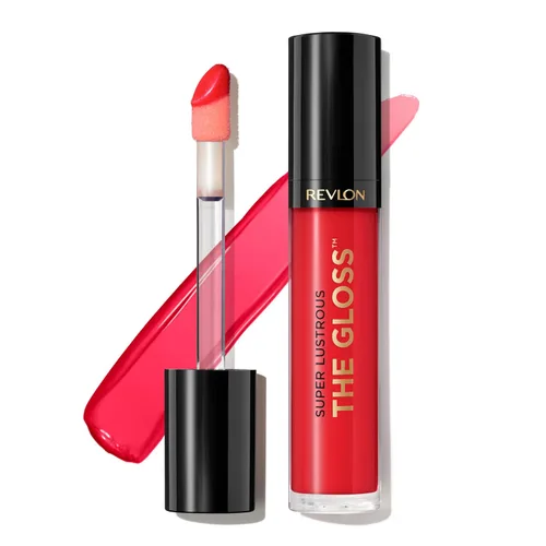 Vista 38 de Revlon - Brillo de labios, Super Lustrous The Gloss, no es pegajoso, acabado de alto brillo 200 Crystal Clear