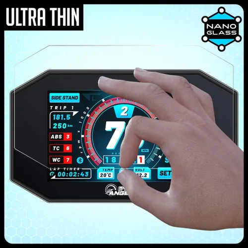 Vista 4 de Speedo Angels Protector de pantalla Nano Glass para CBR1000RR FIREBLADE (2017+)