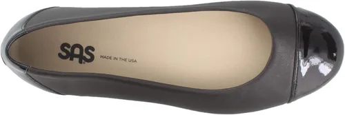 Vista 6 de SAS Zapatos planos para mujer, negrocharol negro