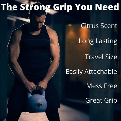 Vista 5 de Scrappy's Fitness - Tiza líquida de larga duración, agarre premium para atletas, levantamiento de pesas, gimnasia, escalada en roca, baile de poste