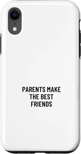 Vista 24 de iPhone 16 Parents make the best friends Case