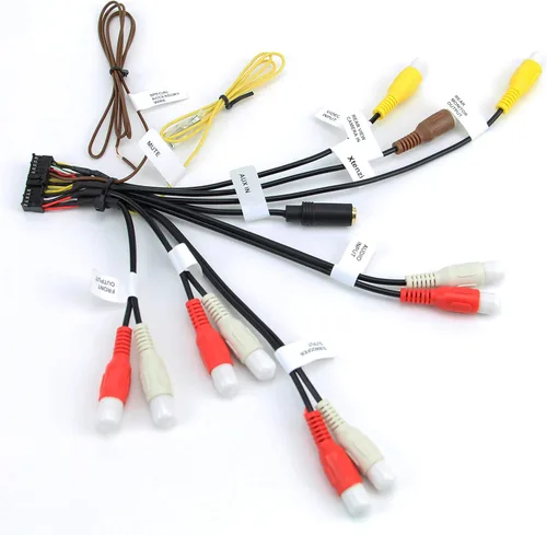 Vista 2 de Xtenzi Arnés de montaje de cable RCA para automóvil compatible con Pioneer AVIC AVH CDP1803 - XT91909