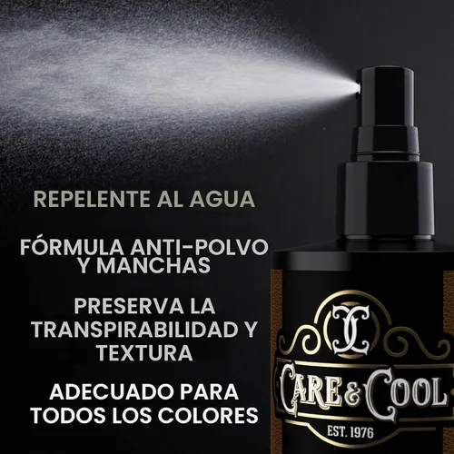 Vista 2 de Care & Cool Suede & Nubuck Protector Spray, Water & Stain Repellent