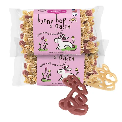 Vista 48 de Pastabilities Pasta con forma divertida para niños, pasta Let's Go Crabin', tema de animales de cangrejo, estrellas de mar y sol, pasta de trigo