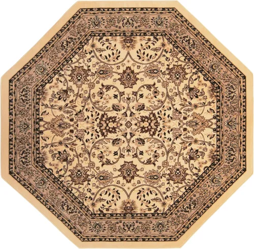 Vista 101 de Unique Loom Sialk Hill Collection - Alfombra de área - Washington (2 pies 2 pulgadas x 3 pies 1 pulgada, rectangular, marrón/negro)
