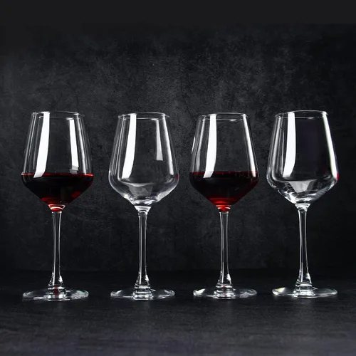 Vista 7 de Juego de 6 copas de vino, 12 onzas, duraderas, para bodas, fiestas, lavavajillas