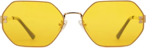 Vista 6 de SOJOS Gafas de sol hexagonales retro para mujer, gafas de sol de polígono de moda, protección UV400, SJ1190