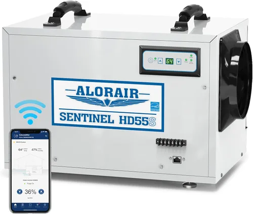 Vista 5 de ALORAIR MERV-1 para deshumidificador Crawlspace HD55S/HDi65S, paquete de 1 Negro