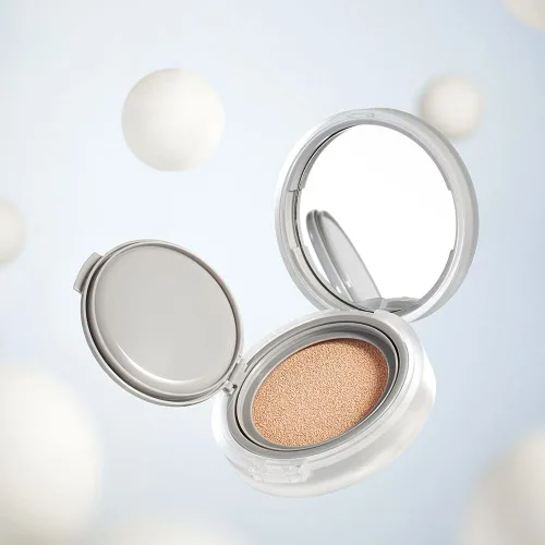 Vista 3 de Rom&nd Nu Zero Cushion (02 Pure 21) - Larga Duración, Alta Cobertura, Acabado Semi Mate, Tez Impecable Sin Apelmazarse, Base de Maquillaje y 02 Puro