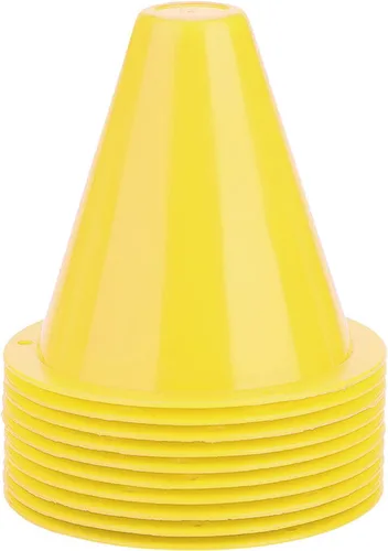 Vista 10 de 10 mini conos, conos de fútbol, barreras de fútbol, soporte de marcador de plástico para fútbol, baloncesto, fútbol, agilidad y entrenamiento