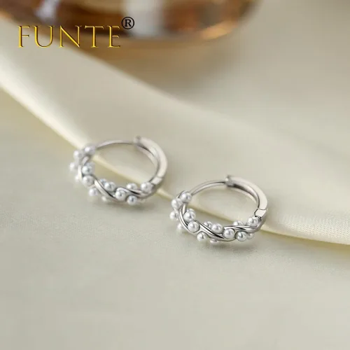 Vista 7 de 3 pares de aretes de perlas para mujer, aretes de perlas de oro, aretes de perlas, aretes colgantes de perlas de plata de ley S925 con poste