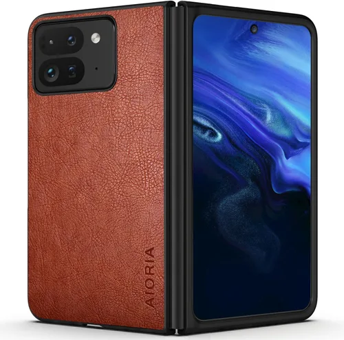 Vista 30 de AIORIA Funda para Google Pixel 7a, pantalla de 6.1 "Premium PU Leather Cover Retro Business Design Funda protectora completa para Google Pixel 7a 5G