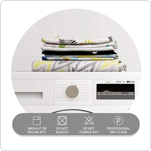 Vista 7 de Deisy Dee XL/extragrandes, fundas extraíbles y lavables, de Spandex suave, extra grandes para sillas de comedor para cocina (flor roja, 2)