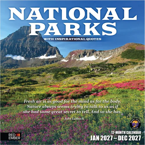 Vista 60 de RED EMBER National Parks - Calendario de pared 2027 de 12 meses 02 - Untamed & Hermosos Parques Nacionales