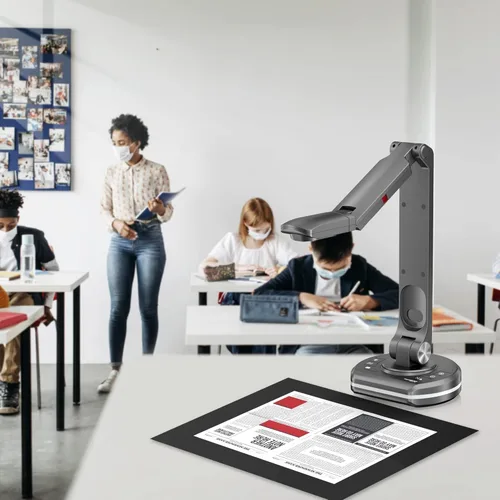 Vista 8 de JOYUSING Cámara de documentos 4K, 13MP para profesor, tamaño A3