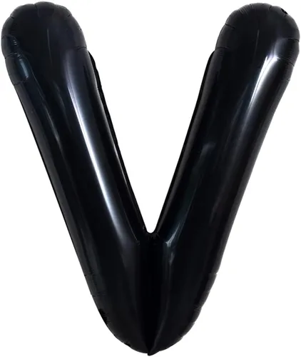 Vista 34 de TONIFUL Globos grandes de helio de letras B negras grandes de 40 pulgadas, globos de aluminio Mylar para decoración de suministros de fiesta