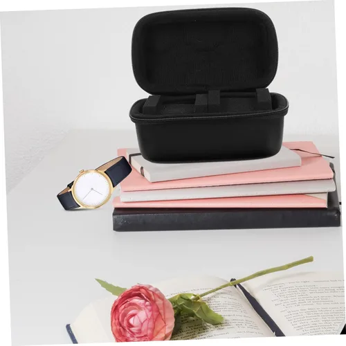 Vista 7 de Holibanna 2pcs Watch Box Pu Watch Case Travel Watch Organizer Relojes Para Hombre Watch Showing Case Watch Pouch Men Watches Watch Storage Case Men