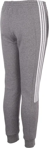 Vista 2 de adidas Joggers de vellón de algodón para niñas, Carbón Gris