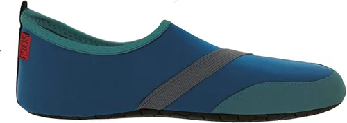 Vista 10 de FITKICKS Zapatos de agua plegables activos para hombre Negro/Negro
