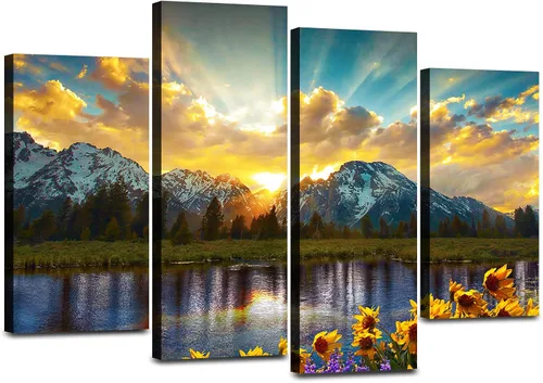 Vista 9 de Decoración de pared blanca para el hogar, lienzo de amor dulce corazón, arte de pared para sala de estar, letrero abstracto de granja, cuadro