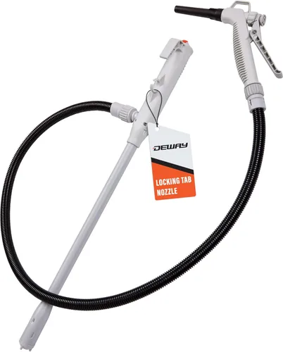 Vista 10 de DeWay Bomba de Transferencia de Combustible de Varilla con Batería con Boquilla de Parada Automática, Flujo Rápido de 3.2 GPM y Manguera