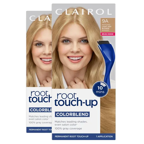 Vista 23 de Clairol Root Touch-Up de Nice'n Easy Tinte Permanente para el Cabello, 10 Rubio Extra Claro, Paquete de 1