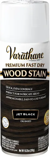 Vista 11 de Varathane Premium - Tinte para madera de secado rápido en aerosol, 10.25 onzas, ébano