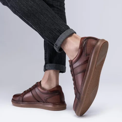 Vista 6 de Zapatos deportivos Oxford casuales para hombre, zapatos Oxford de cuero elegantes para caminar, para comodidad diaria, trabajo y ocio