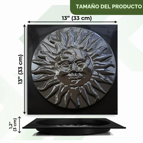 Vista 4 de Sun Moon Garden Stone Stepping Mold Pathmaker Molde de hormigón - Adoquines de hormigón prefabricados de piedra de sol
