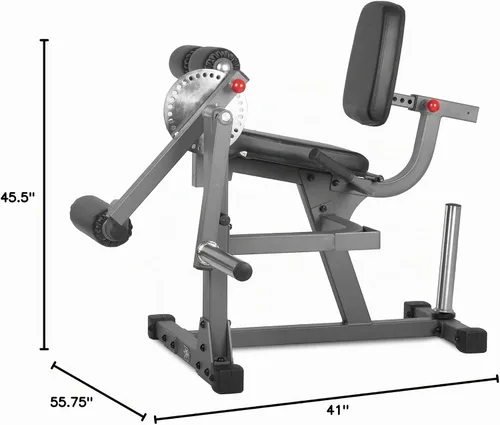 Vista 7 de Extensión de pierna rotativa XMark y máquina de rizos XM-7615