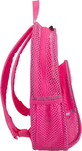 Vista 8 de Eastsport, mochila Bungee de malla, con tirantes acolchados, Rosado), 113960-ENR