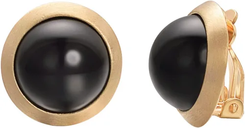 Vista 28 de Yoursfs Clip on Earrings for Women Round Faux Pearl Earrings Clipon 18K Gold Plated Non Pierced Earring Jewelry
