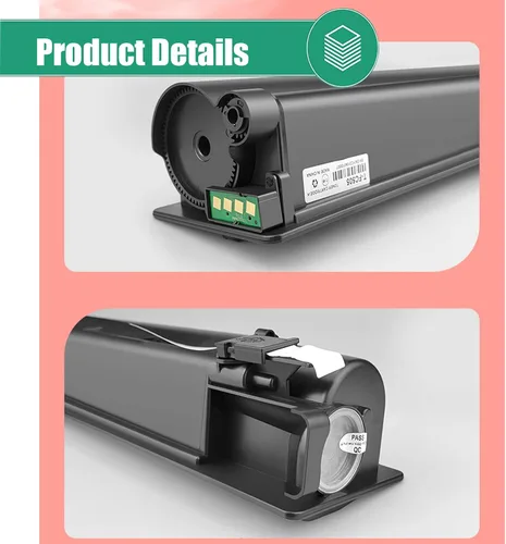 Vista 4 de Alta capacidad T-FC30U-K T-FC30U-C T-FC30U-M T-FC30U-Y Cartucho de tóner compatible para Toshiba E-Studio 2050C 2051C 2550C 2551C Impresora Negro