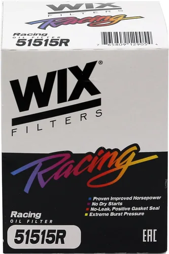 Vista 3 de WIX 51515R Racing Filtro de aceite de resistencia de alta eficiencia, construido para pistas de suciedad, arcilla o todoterreno