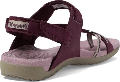Vista 5 de Merrell Terran 3 Cush Convert Post - Sandalias para mujer, parte superior de piel nobuck y cierre de velcro ajustable