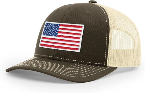 Vista 271 de Joe's USA Richardson 112 - Gorras de camionero con parche gráfico personalizado - Gorras estructuradas de cinco y seis paneles Richardson Premium