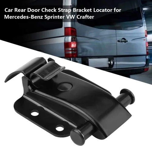 Vista 3 de KIMISS Correa de control de puerta trasera, A906760042 Localizador de soporte de correa de puerta trasera para Mercedes Benz Sprinter Crafter