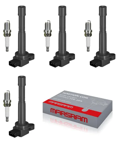 Vista 23 de Marsram Paquete de bobinas de encendido UF549 para 2007 2008 2009 2010 2011 2012 Nissan Altima Versa Sentra Cube NV200 Rogue 2013 2014 2015 Infiniti