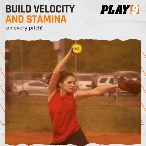 Vista 5 de Juega 9 pelotas de softball ponder