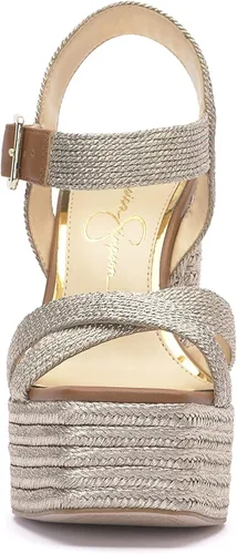 Vista 2 de Jessica Simpson Brycen - Sandalias de tacón alto con plataforma para mujer