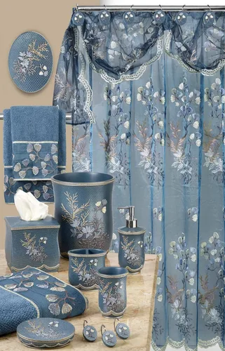 Vista 5 de Zahari Home Capri - Juego de toallas de baño de 3 piezas, toalla de baño, toalla de mano y toalla facial, decoración moderna, hermoso diseño único
