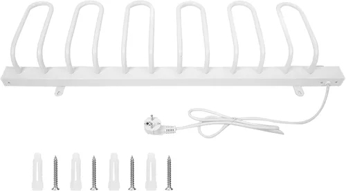 Vista 2 de Secador de zapatos eléctrico para zapatos Tendedero de secado montado en la pared Calefacción eléctrica Zapatos para el hogar Secadora de zapatos