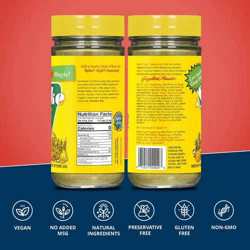 Vista 3 de Spike Vegit Magic! - Sin gluten, 2oz