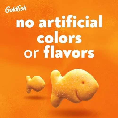 Vista 7 de Goldfish Galletas de queso cheddar, galletas horneadas, bolsa de 6.6 onzas (paquete de 2)